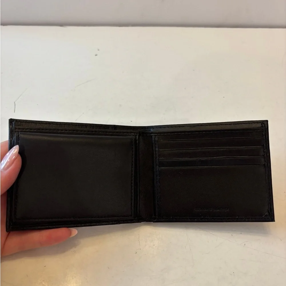 Swissgear men’s black leather wallet